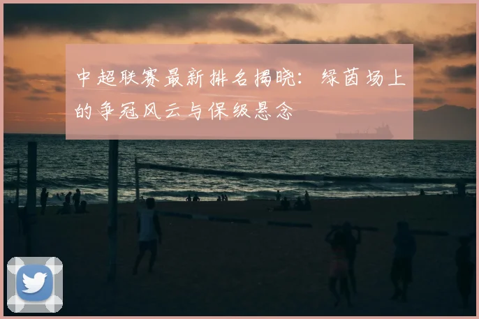 中超联赛最新排名揭晓：绿茵场上的争冠风云与保级悬念